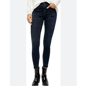 Free People We the Free Ivy Mid Rise Skinny Jeans sz 27